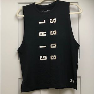 Under Armour Tops - Under Armour “GIRL BOSS” muscle tank Under Armour Tops - Under Armour “GIRL BOSS” muscle tank